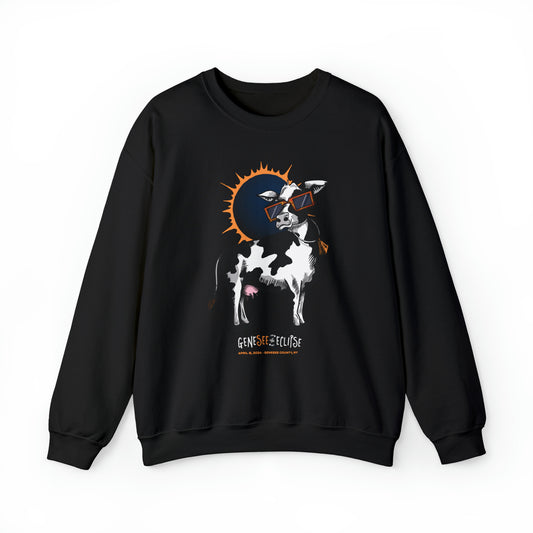 Genny Eclipse Mascot - Adult Unisex Crewneck Sweatshirt