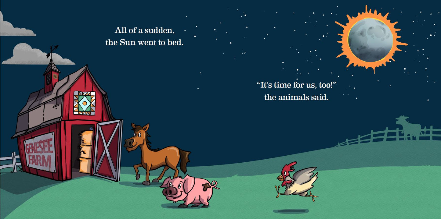 "Genny Sees The Eclipse" Original Children's Book